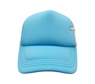 Turquoise Plain Trucker Fashion Fit Pet | Front