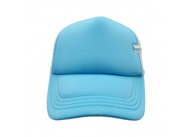 Turquoise Plain Trucker Fashion Fit Pet | Front