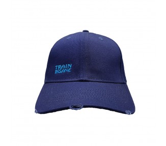 Train Insane Navy Strapback Hat| Lauren Rose