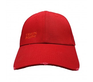 Train Insane Red Strapback Pet| Lauren Rose