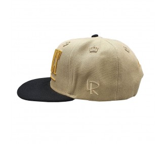 Respect Khaki Snapback Pet | Lauren Rose Collection