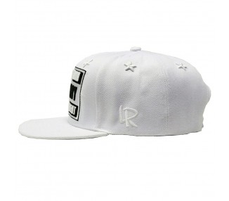 Lauren Rose Rich Fashion Advisory Snapback Pet - White