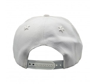 Lauren Rose Rich Fashion Advisory Snapback Pet - White