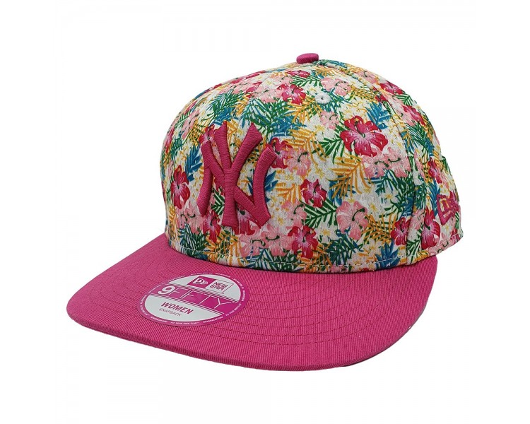 new york yankees flower cap