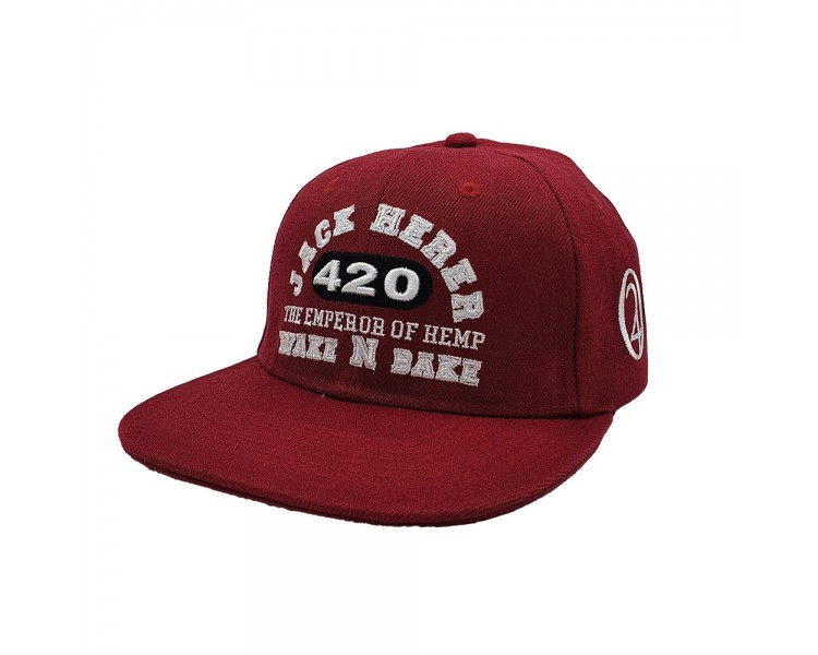 Jack Herer 420 Wake N Bake Snapback Pet