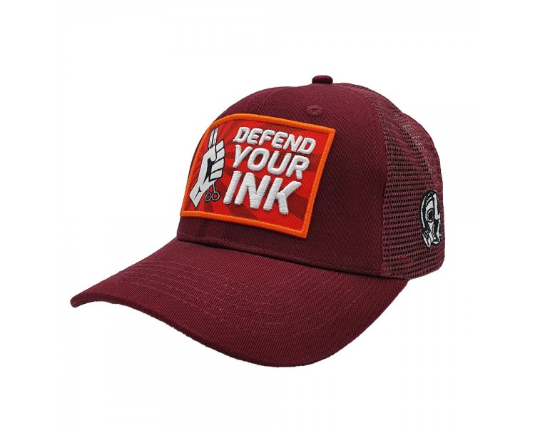 Defend Your Ink Trucker Snapback Pet