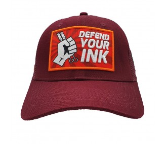 Defend Your Ink Trucker Snapback Pet