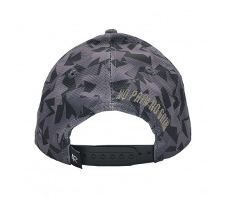 Gym Rat Camo Train Insane Velcro Patched Snapback Hat