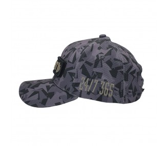 Gym Rat Camo Train Insane Velcro Patched Snapback Hat