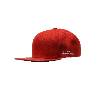 Lauren Rose – ‘Red Plain’ Snapback cap