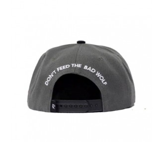 Wolf Grey Snapback Hat