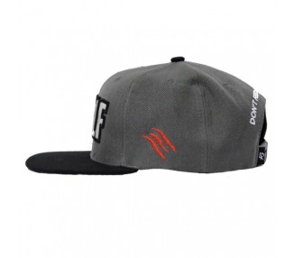 Wolf Grey Snapback Hat