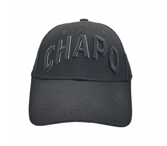 El Chapo Black Snapback Hat