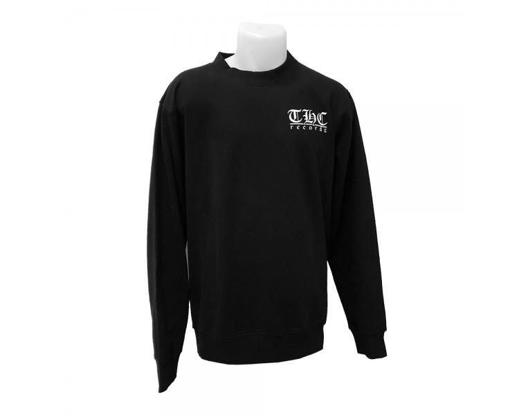 THC Recordz Crew Neck Sweater - Black