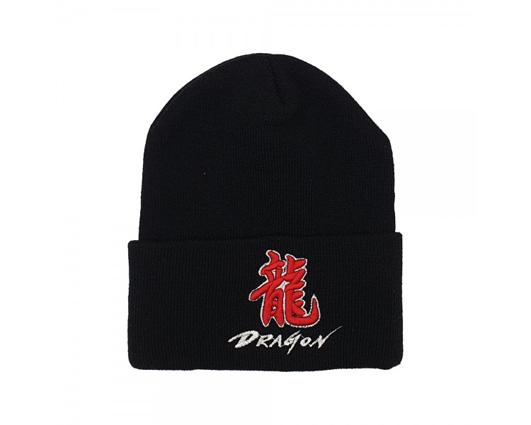 Lauren Rose - Chinese Dragon Sign Beanie - Black