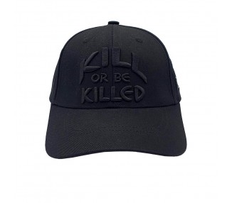 Kill or Be Killed Snapback Pet - Zwart