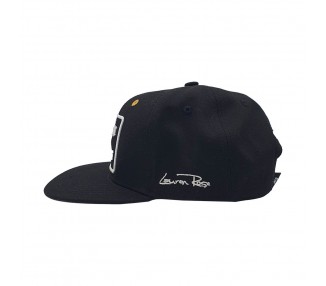 Plata O Plomo Snapback Hat Black