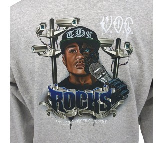 Rocks - V.O.C. Limited Edition Crewneck Sweater - Grey