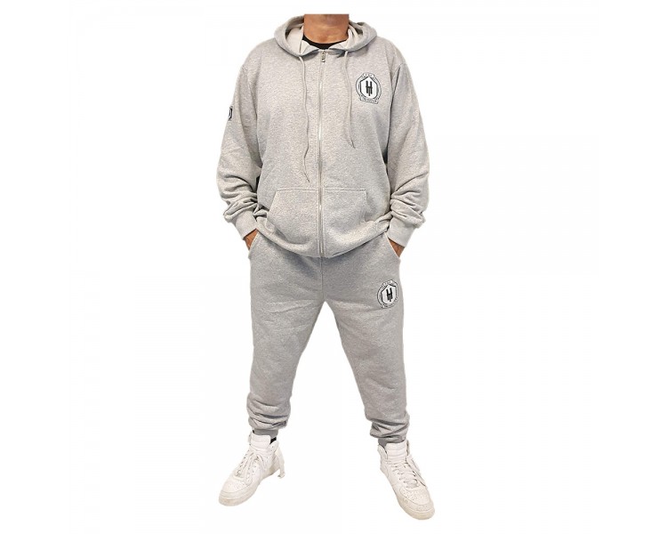 Tru Hustler (THC Recordz) Jogging Set - Grey