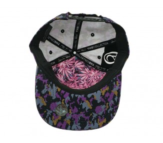 Amnesia Haze 420 Pruple Camo Snapback Pet | Lauren Rose