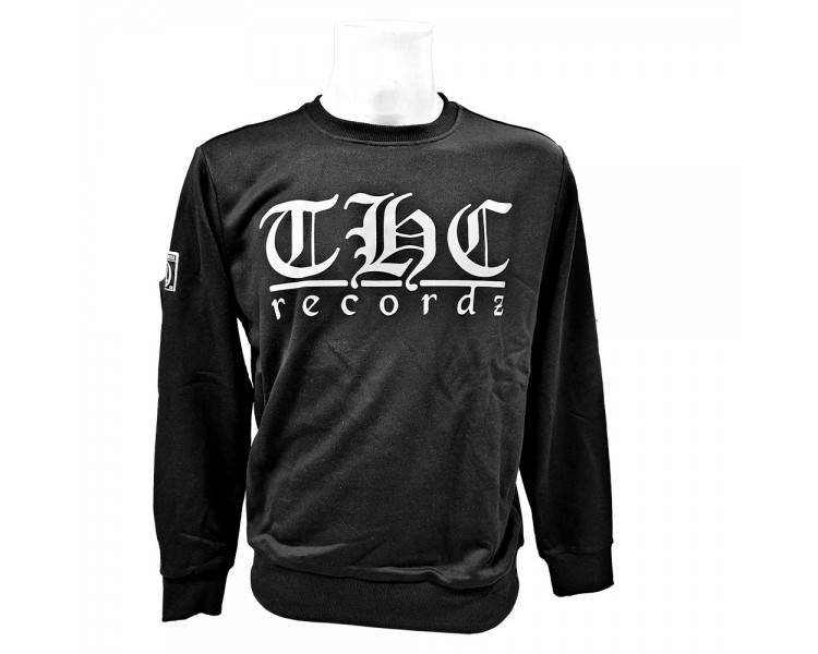 THC Recordz - Classic Crew Neck Sweater - Black