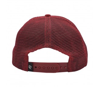 Rose Burgundy Gold Patch Trucker Pet