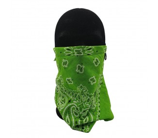 Bandana COVID masker Lime Green