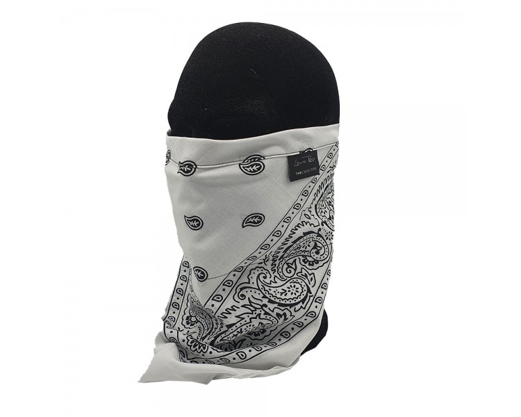 Bandana COVID masker White