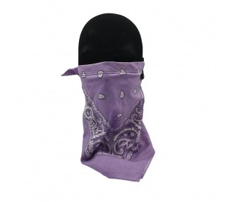 Bandana COVID Masker Paars