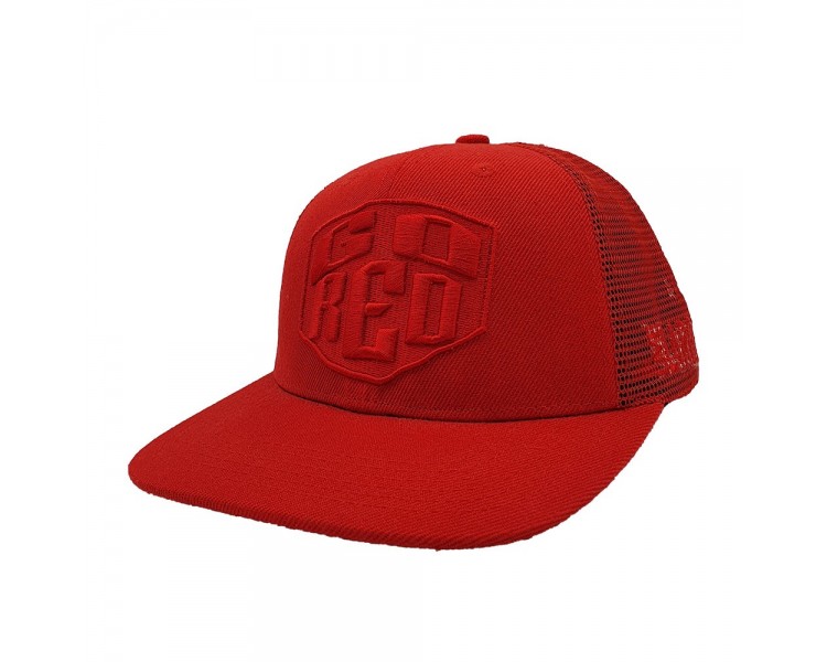 Go Red Trucker Snapback Hat