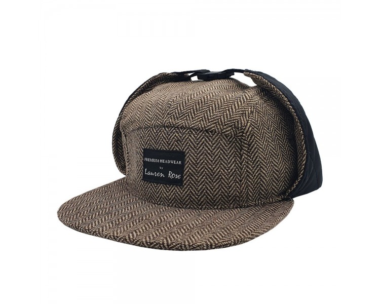 Lauren Rose 5-panel Dog-ears Fitted Pet Khaki/Brown