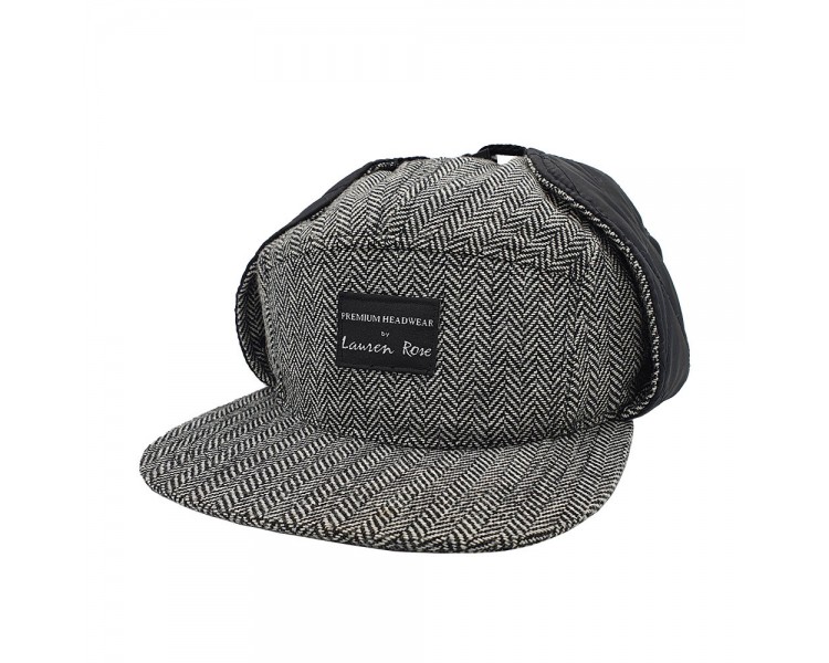 Lauren Rose 5-panel Dog-ears Fitted Pet Grey/Black